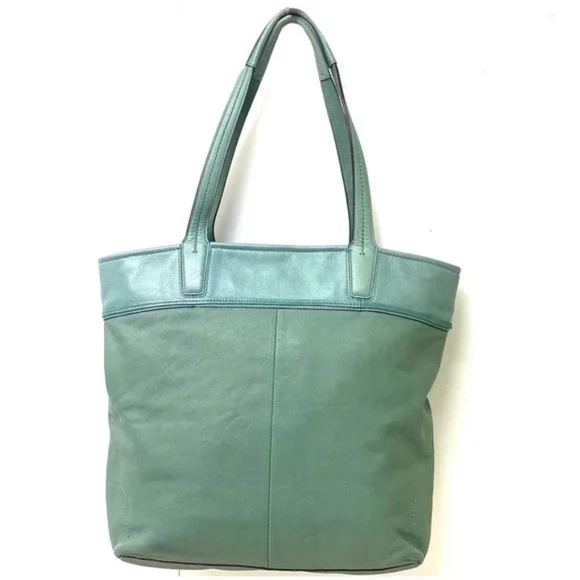 Coach Women's Laser-Cut Signature Aubrey Leigh Slim Leather Tote 17041 - Picture 2 of 14